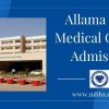 Allama Iqbal Medical College Admission